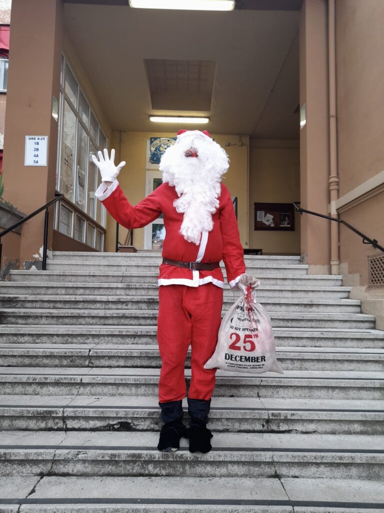 Babbo Natale alle scuole Tambroni